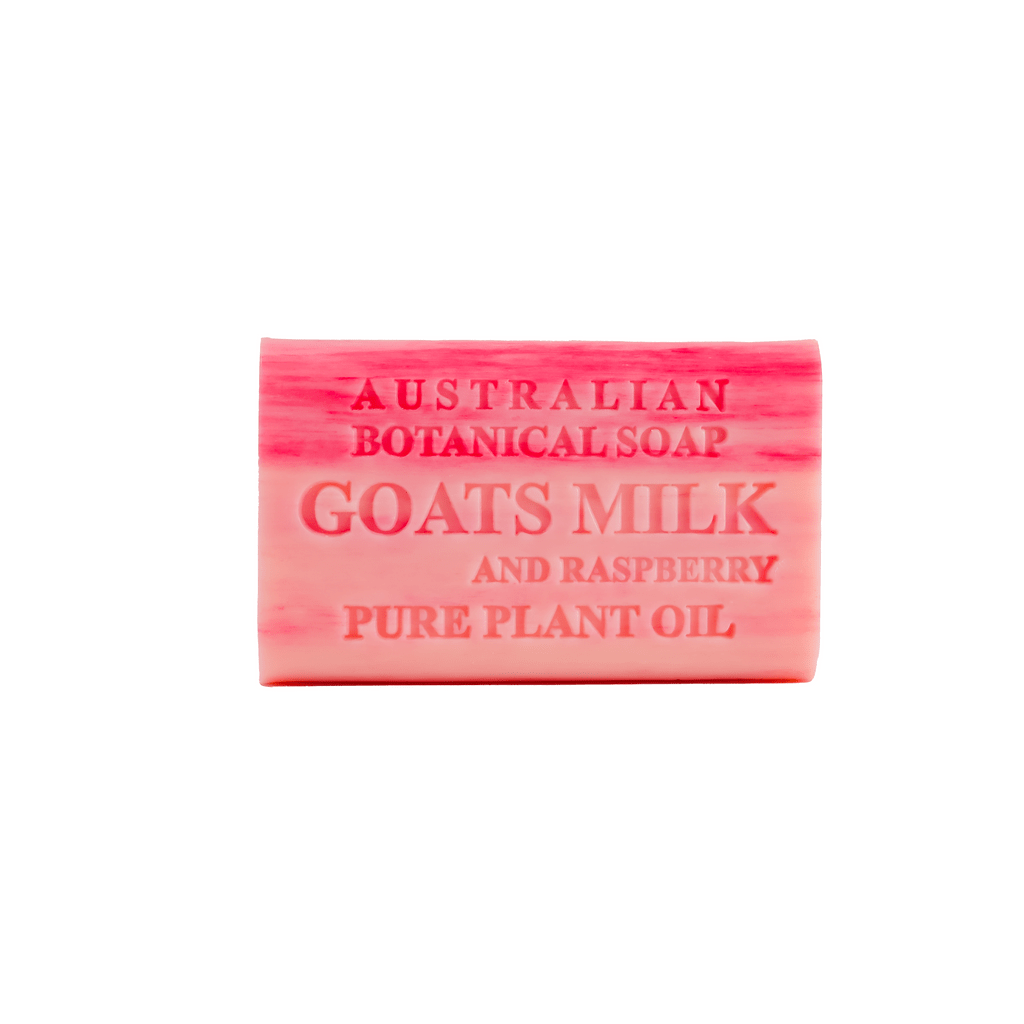 Goats Milk with Raspberry Hand Wash & Soap Bar Bundle - Image 2