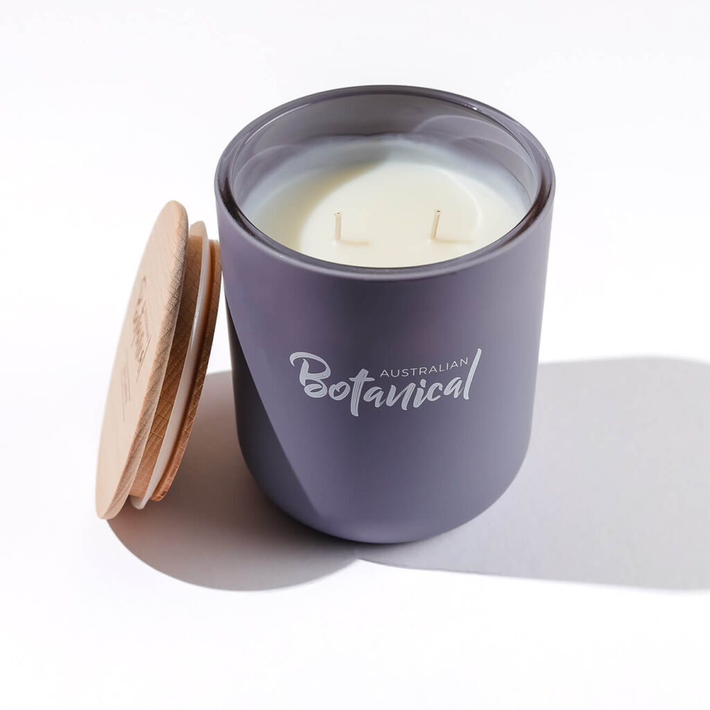 Coconut and Lime Scented Soy Candle