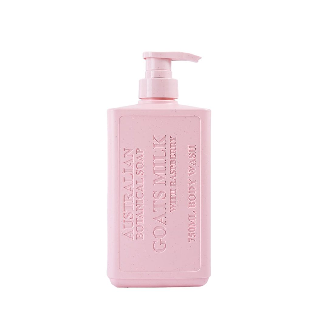 Goats Milk with Raspberry 750ml Body Wash