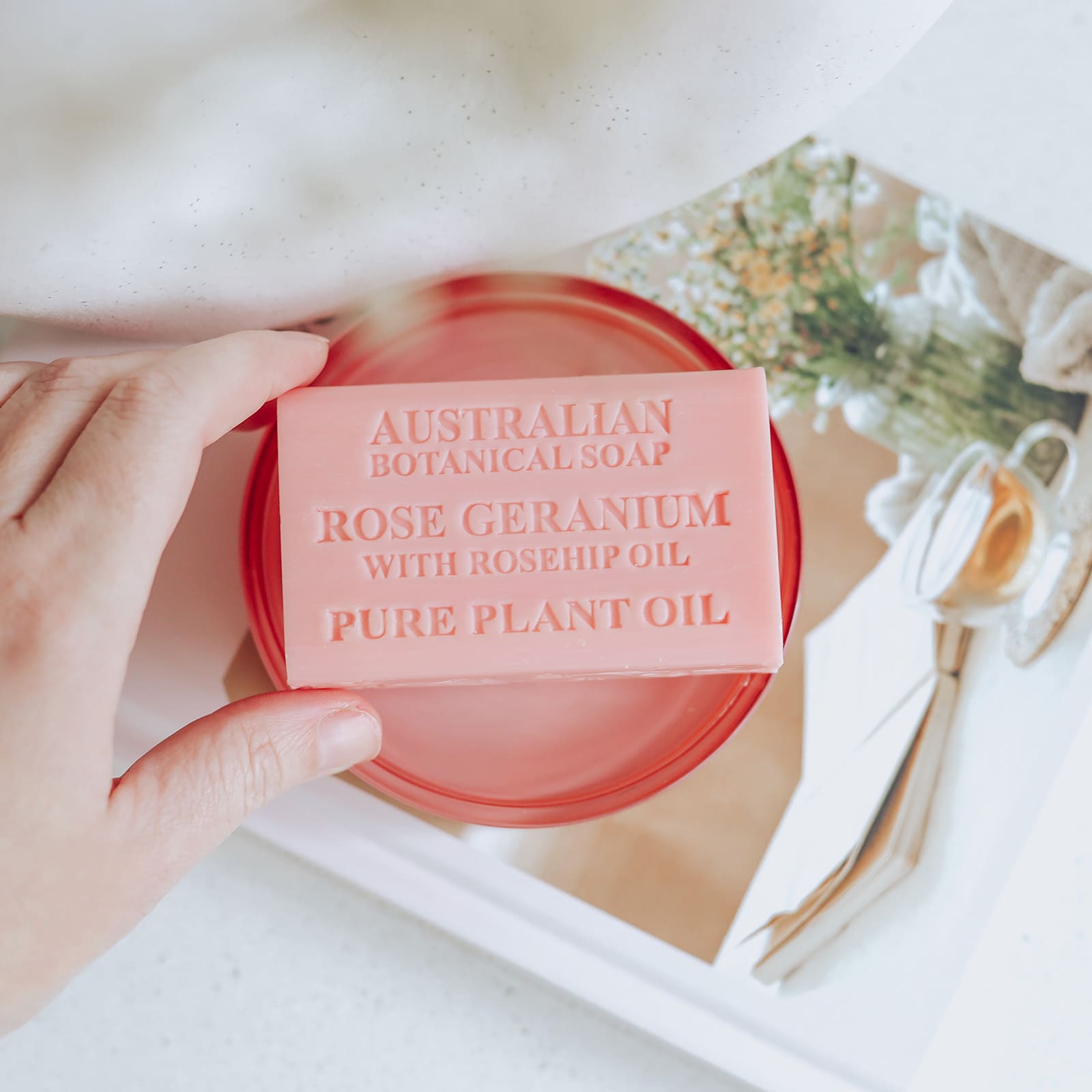 Rose Geranium with Rosehip Oil - Image 2