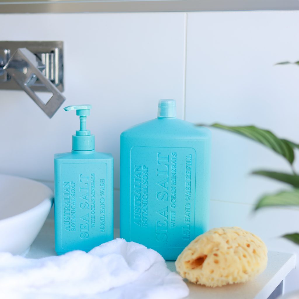 Sea Salt with Ocean Minerals Hand Wash Bundle