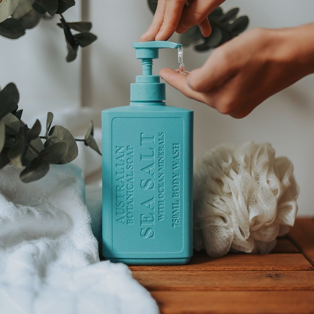 body wash - sea salt australian botanical soap