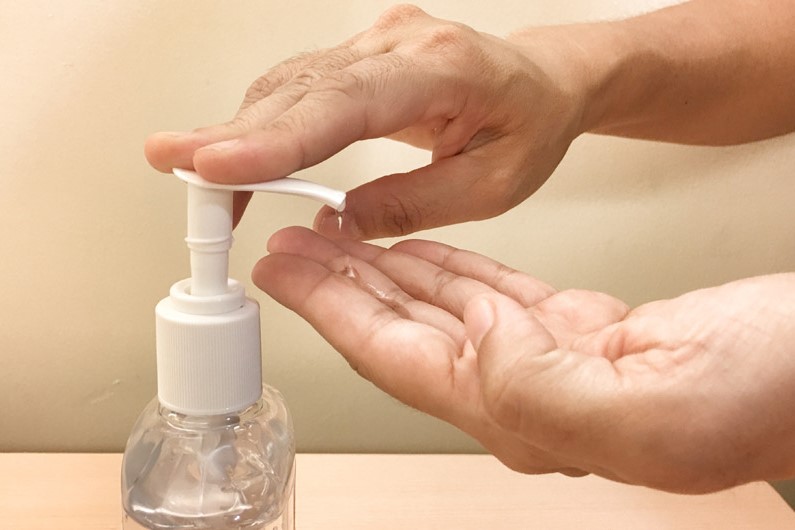 hand sanitiser