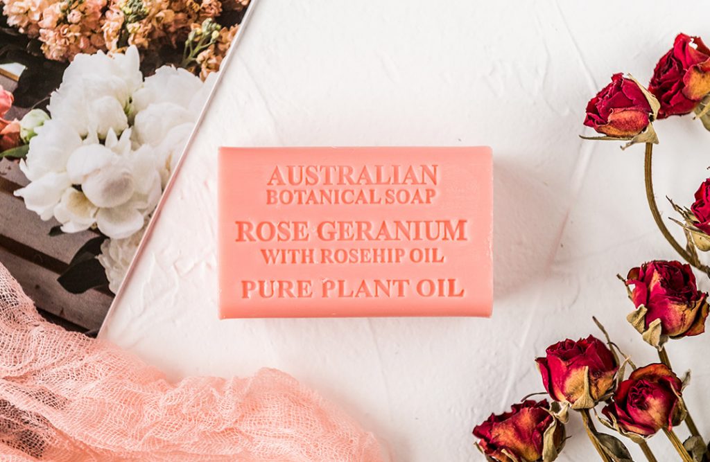 Rose Geranium Soap Bar