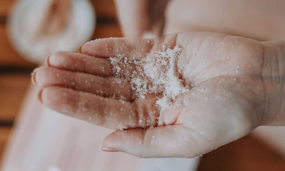 Australian Botanical Soap exfoliating sea salt scrub